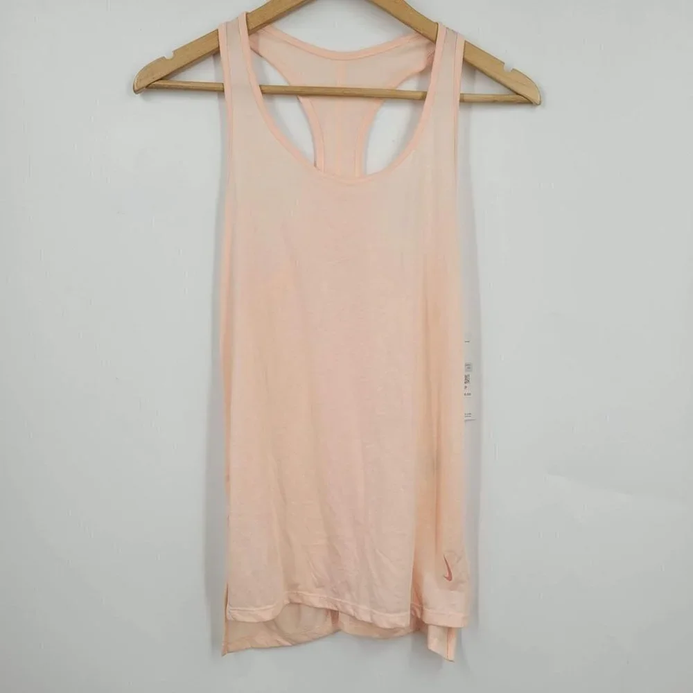 Nike Women's‎ Yoga Tank Top Shirt Washed Coral Size XS NWT